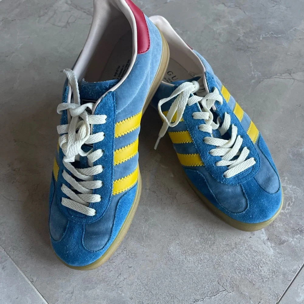 GUCCI x ADIDAS Sneakers Size 7 - Picture 2 of 15